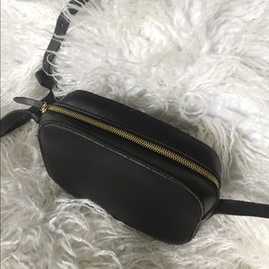 Leather crossbody bag